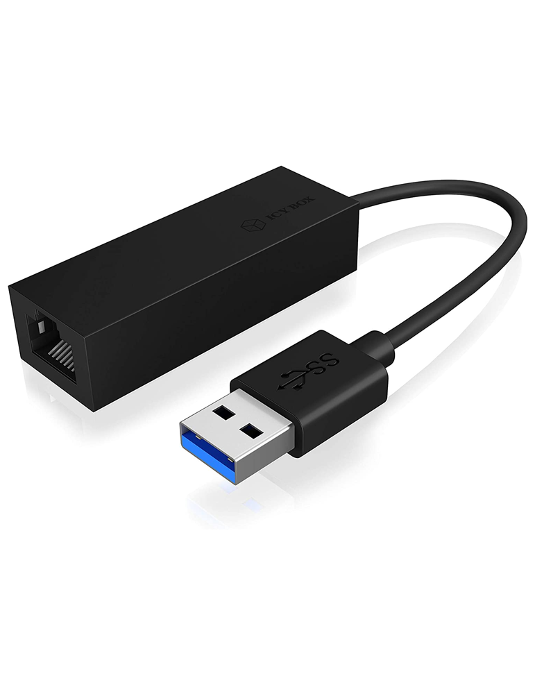 ICYBOX USB 3.0 Type-A® zu Gigabit Ethernet LAN Adapter