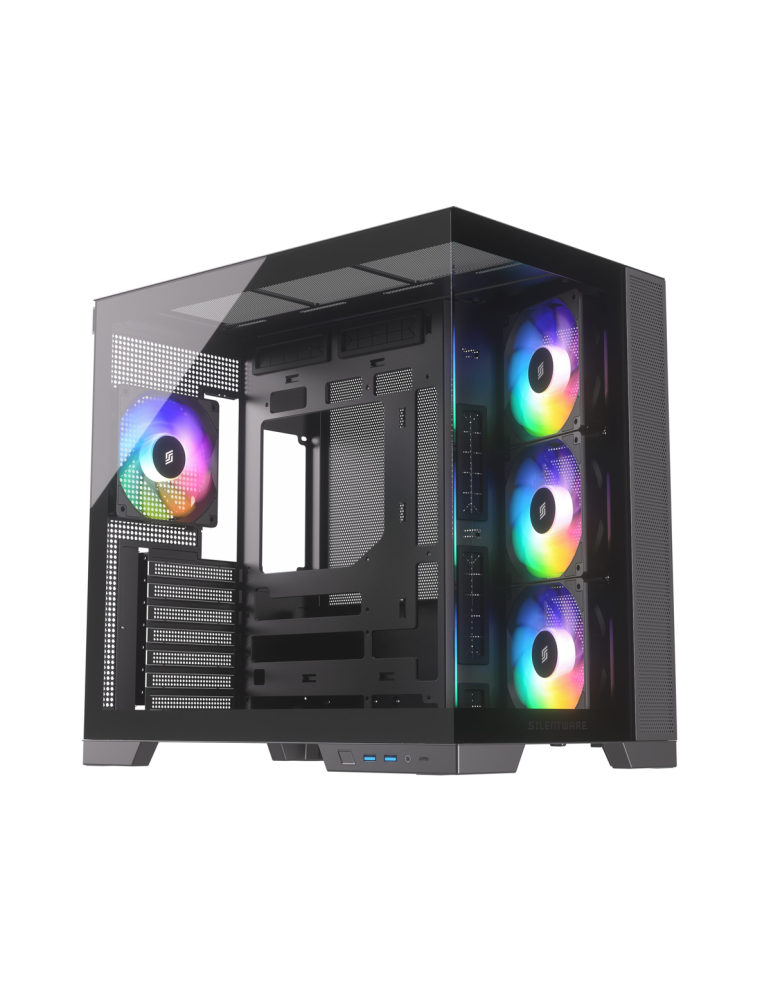 Silentware View A-RGB Black | PC-Gehäuse