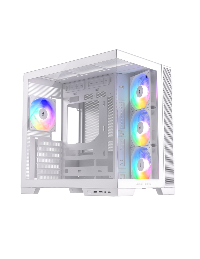 Silentware View A-RGB White | PC-Gehäuse