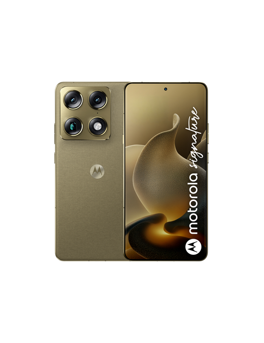 Motorola Signature 512GB Martini Olive 17,22cm (6,78") AMOLED Display, Android 16, 50MP Triple-Kamera