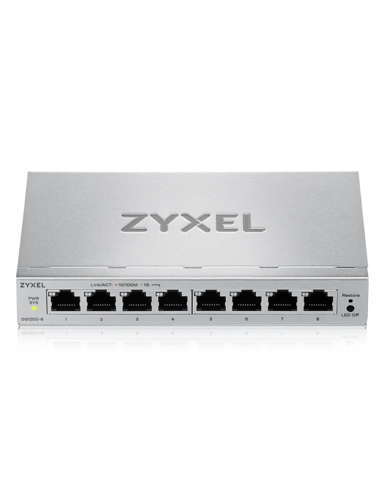 Zyxel GS1200-8v3 Smart Managed Switch 8x Gigabit Ethernet