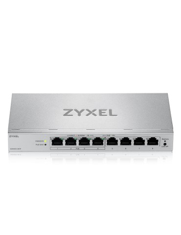 Zyxel GS1200-8HPv3 Smart Managed Switch 8x Gigabit Ethernet (4x PoE+, max. 68W)