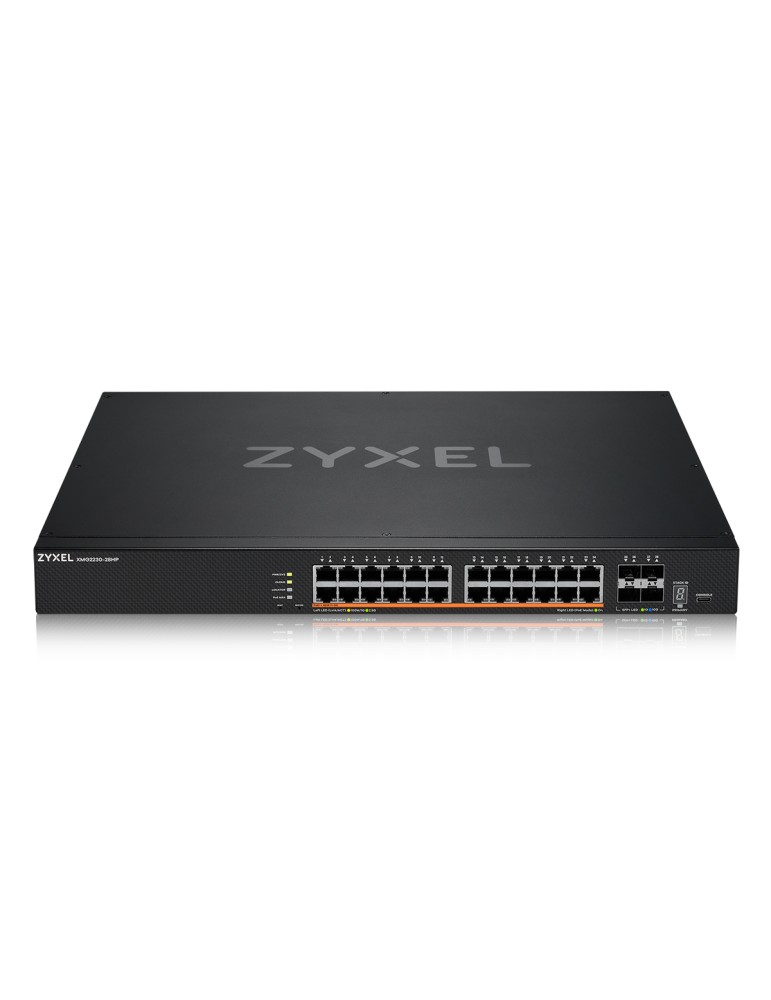 Zyxel XMG2230-28HP Managed Switch 24x 2.5 Gigabit Ethernet (PoE++, max. 700W), 4x 10G SFP+