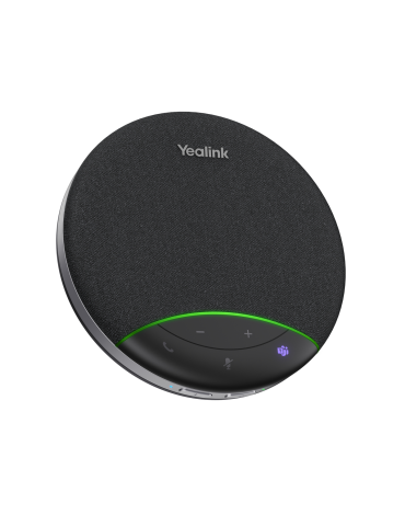 Yealink SP92 Teams USB-C/A, Bluetooth Konferenzlautsprecher KI Geräuschunterdrückung, MS Teams zertifiziert, Incl. Bluetooth Don