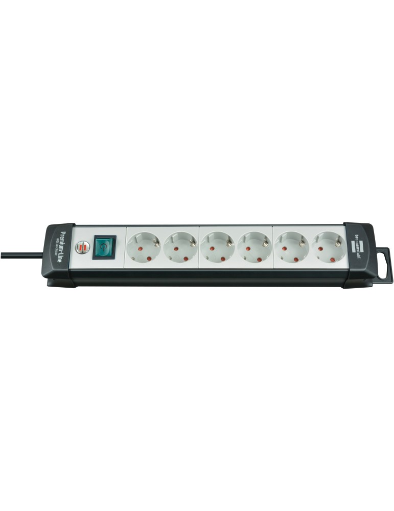 Brennenstuhl Premium-Line Steckdosenleiste 6-fach, 5m