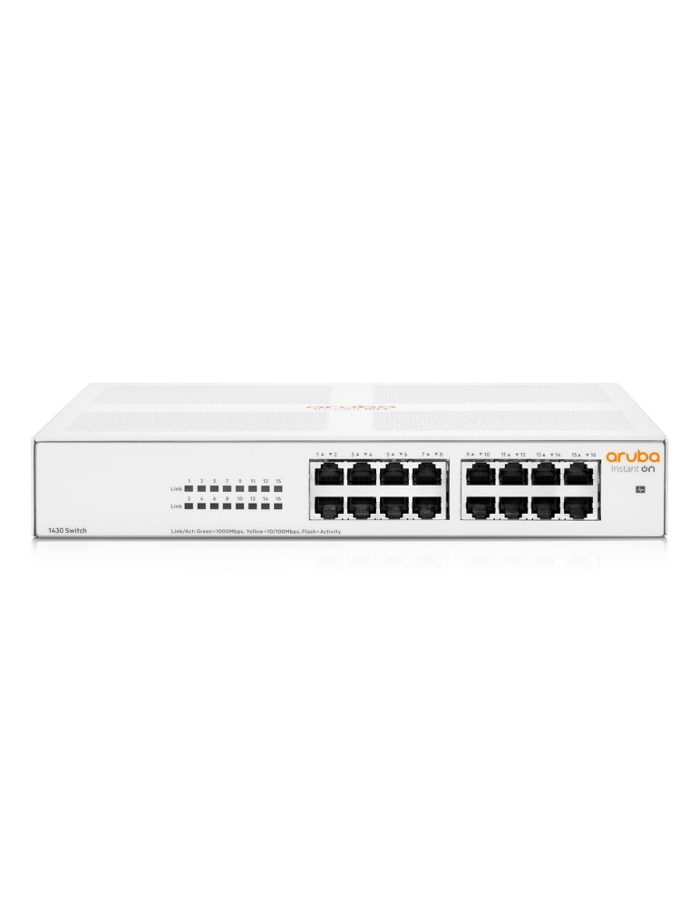 HPE Networking Instant On 1430 Unmanaged Switch (R8R47A) [16x Gigabit Ethernet]