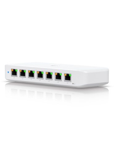 Ubiquiti Ultra 8-Port Managed Switch 8x Gigabit Ethernet (7x PoE+), 1x PoE++ (zur Stromversorgung)