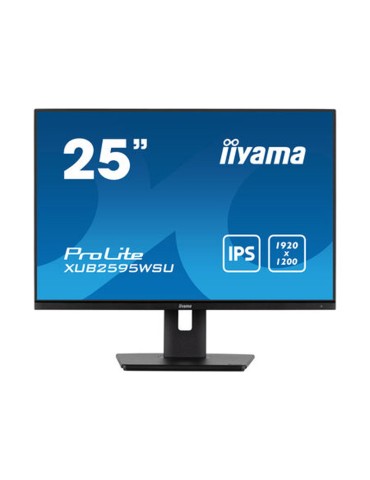 Iiyama ProLite XUB2595WSU-B5 25" WUXGA IPS, VGA, HDMI, DisplayPort, USB-Hub