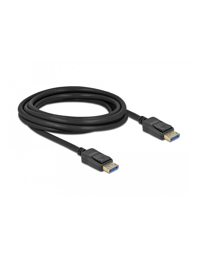Delock DisplayPort Kabel 10K 60 Hz 54 Gbps Kunststoffgehäuse 3 m