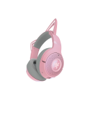 Razer Kraken Kitty Edition V2 Bluetooth Quartz Gaming Headset - kabelloses Bluetooth Headset mit Katzenohren und Razer Chroma RG