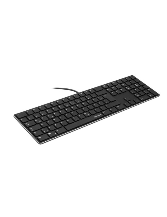 Speedlink RIVA Slim Metal Scissor Keyboard, schwarz - DE Layout