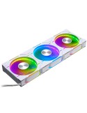 PHANTEKS D30 PWM D-RGB weiß | 3er-Pack 120mm Gehäuselüfter