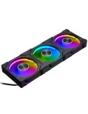 PHANTEKS D30 PWM D-RGB schwarz | 3er-Pack 120mm Gehäuselüfter