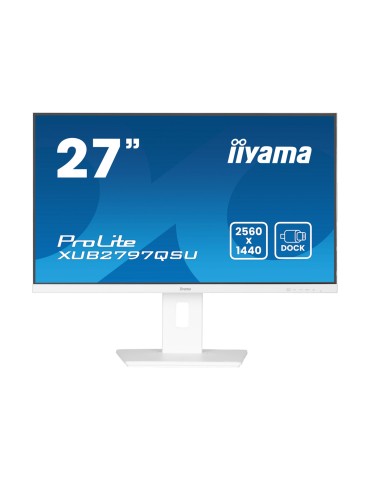Iiyama ProLite XUB2797QSU-W2 27" QHD IPS, 100Hz, HDMI, DisplayPort, USB-Hub