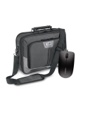 PEDEA Notebooktasche "Premium", 17,3" + CHERRY MC 1000 Maus [für Notebooks bis 43,9cm]