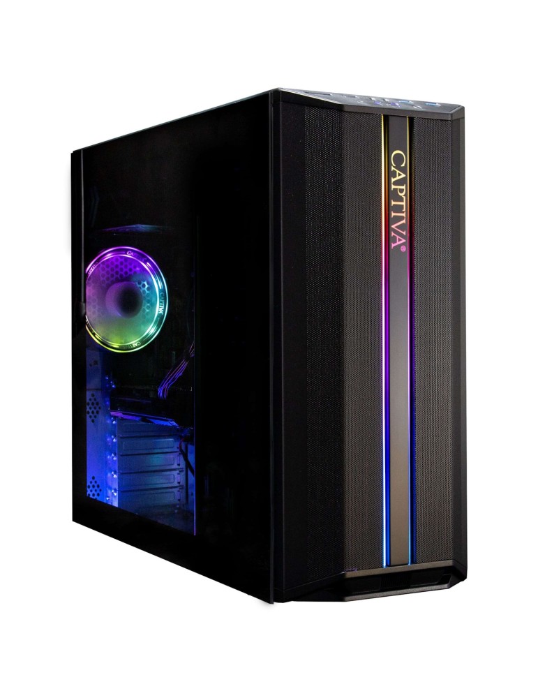 Captiva Advanced Gaming R99-290 Gaming PC AMD Ryzen 7 5700X, 32GB DDR4 RAM, 1TB M.2 SSD, Radeon 9060 XT (16GB GDDR6), Wi-Fi 6, W