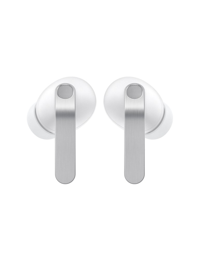 Samsung Galaxy Buds4 Pro SM-R640, White Adaptive ANC, Bis zu 7 Stunden Wiedergabezeit, 2-Wege-Lautsprecher, Modernes Design mit 