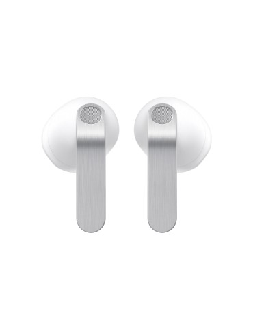 Samsung Galaxy Buds4 SM-R540, White Adaptive ANC, Bis zu 6 Stunden Wiedergabezeit, Klarer Klang mit spürbarer Tiefe dank 11-mm-L