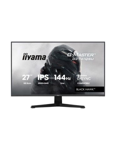 Iiyama G2741QSU-B1 Gaming Monitor 27? QHD IPS?Panel, 144 Hz, 1 ms MPRT, FreeSync und G?Sync kompatibel