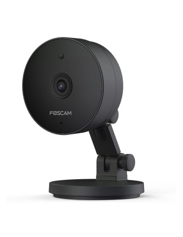 Foscam C5M Überwachungskamera Schwarz 5MP (3072x1728), WLAN/LAN, Innenbereich, 8m Nachtsicht, Personen-/Haustiererkennung