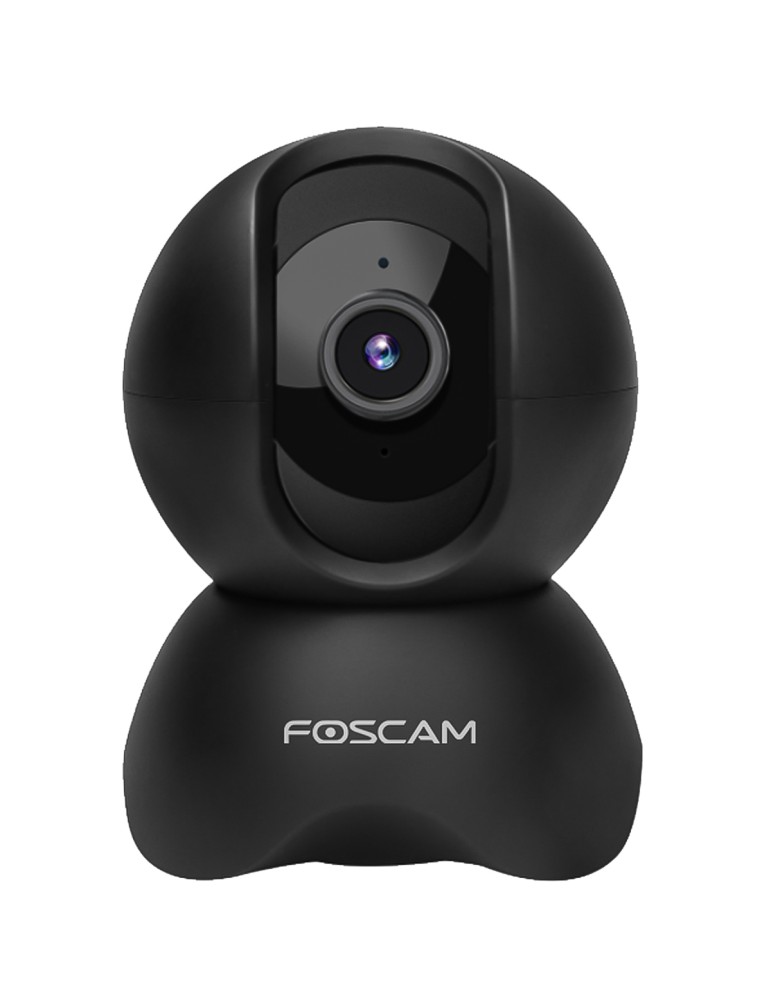 Foscam X5 Überwachungskamera Schwarz 5MP (2592x1944), WLAN, Schwenken/Neigen, 8m Nachtsicht, Personenerkennung