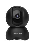 Foscam X5 Überwachungskamera Schwarz 5MP (2592x1944), WLAN, Schwenken/Neigen, 8m Nachtsicht, Personenerkennung