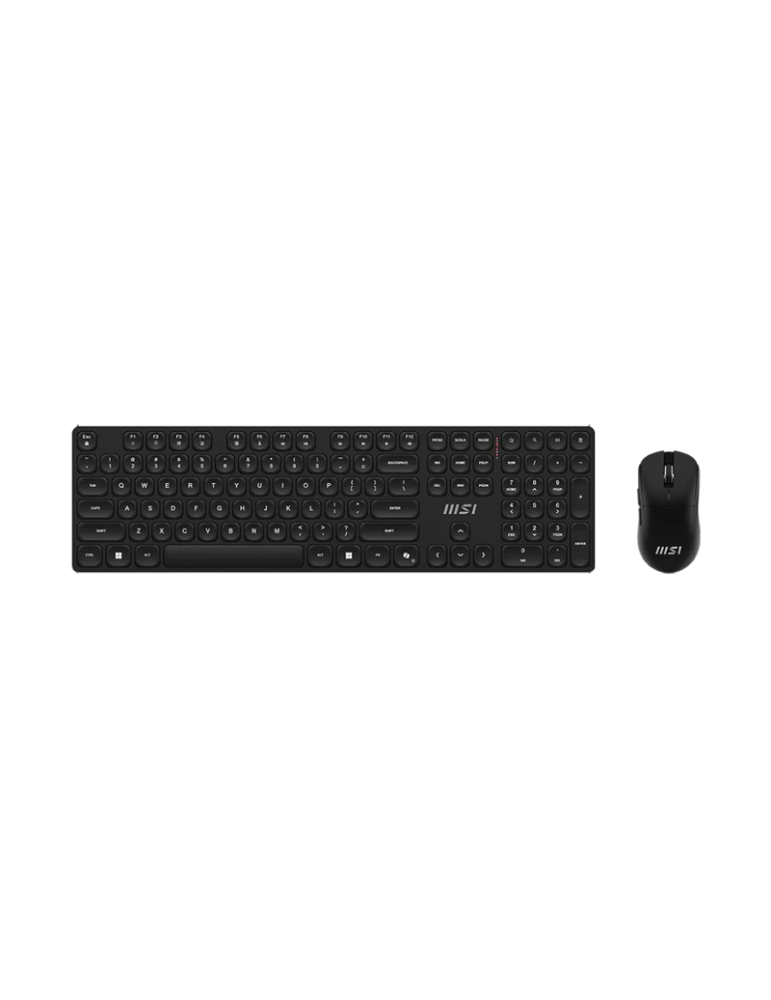 MSI Forge 210 Kombo aus Tastatur und Maus kabellose Maus und Tastatur Kombo