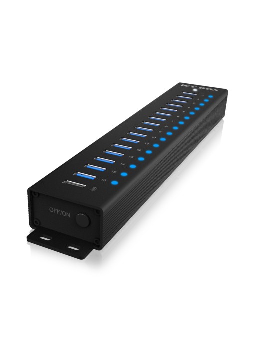 ICY BOX USB-Hub - 17-Port USB 3.2 Gen 1 Hub