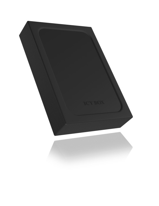 ICY BOX USB 3.0 Gehäuse für 2,5" HDD oder SSD mit Schreibschutz-Schalt