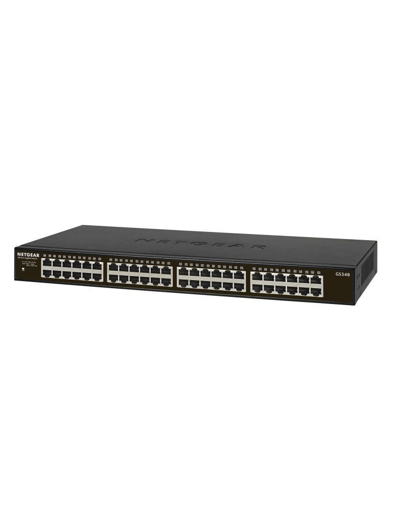 NETGEAR GS348 48-Port Unmanaged Switch [48x Gigabit Ethernet]
