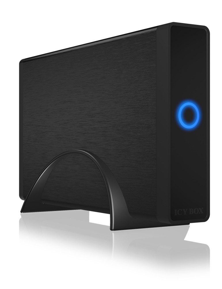 ICY BOX USB 3.1 (Gen 2) Type-C Gehäuse für 3,5" SATA HDD/SSD