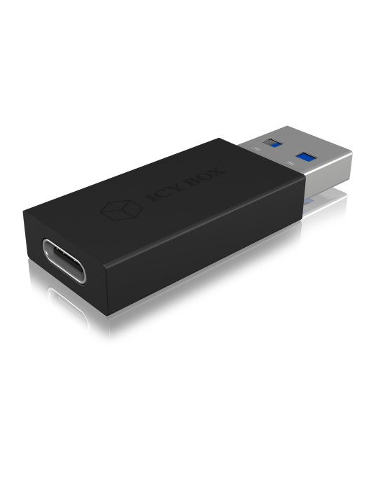 ICYBOX Adapter für USB 3.1 (Gen 2) Type-A Stecker zu Type-C Buchse
