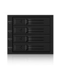 ICY BOX Backplane für SATA / SAS Festplatten Robustes Industriedesign aus Aluminium