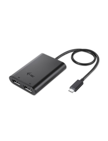 i-tec USB-C Dual 4K/60Hz (single 8K/30Hz) DP Video Adapter