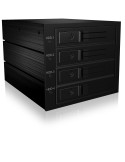 ICY BOX Backplane 4x 3,5" SATA/SAS HDD - 80x80 mm Lüfter abschließbar