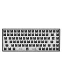 Sharkoon SKILLER SGK50 S3 Barebone Gaming Tastatur - komplett personalisierbare Gaming Tastatur im 75% Layout, Hot-Swap, RGB-Bel