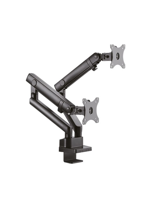 ICYBOX Monitorständer, für 2x Monitore, bis zu 32" mit Tischhalterung