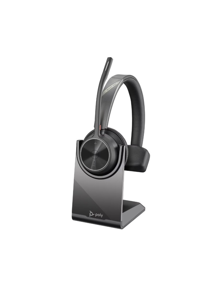 Poly Voyager 4310 Headset +BT700 dongle +Charging Stand