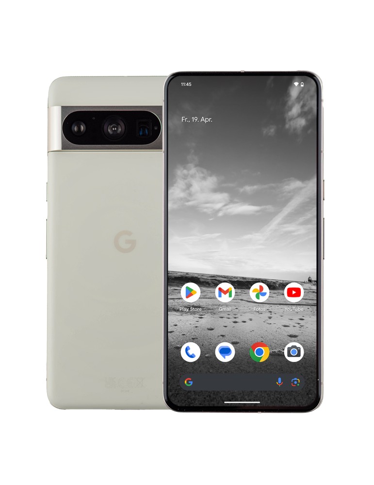 Google Pixel 8 Pro 512GB Porcelain 17cm (6,7") OLED Display, Android 14, 50MP Triple-Kamera