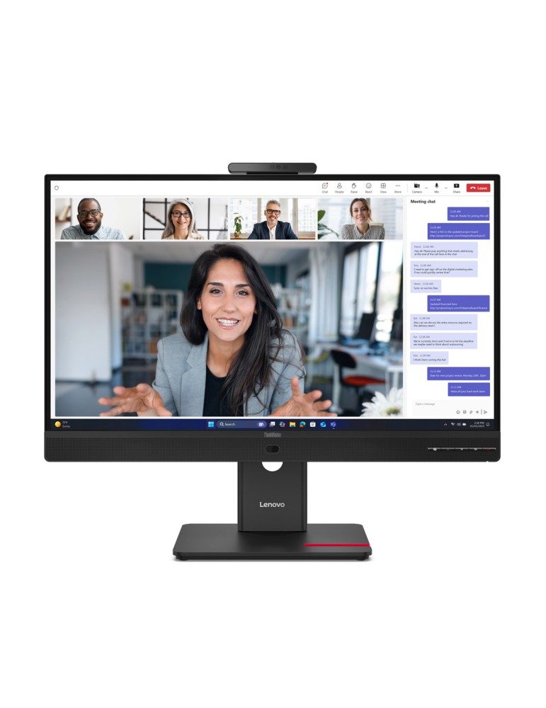 Lenovo ThinkVision T24-4v 23.8" Full HD IPS, 120HZ, 6ms, HDMI, DisplayPort, USB-C, 3.5 Audioklinke