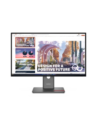 Lenovo ThinkVision P27QD-40 27" QHD IPS, 120HZ, 6ms, HDMI, DisplayPort, USB-C (PD 15W), Ethernet