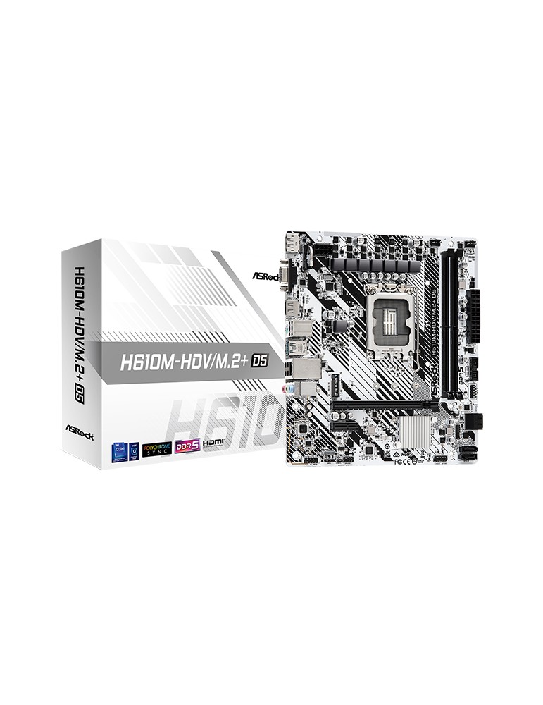 ASRock H610M-HDV/M.2+ D5 Mainboard