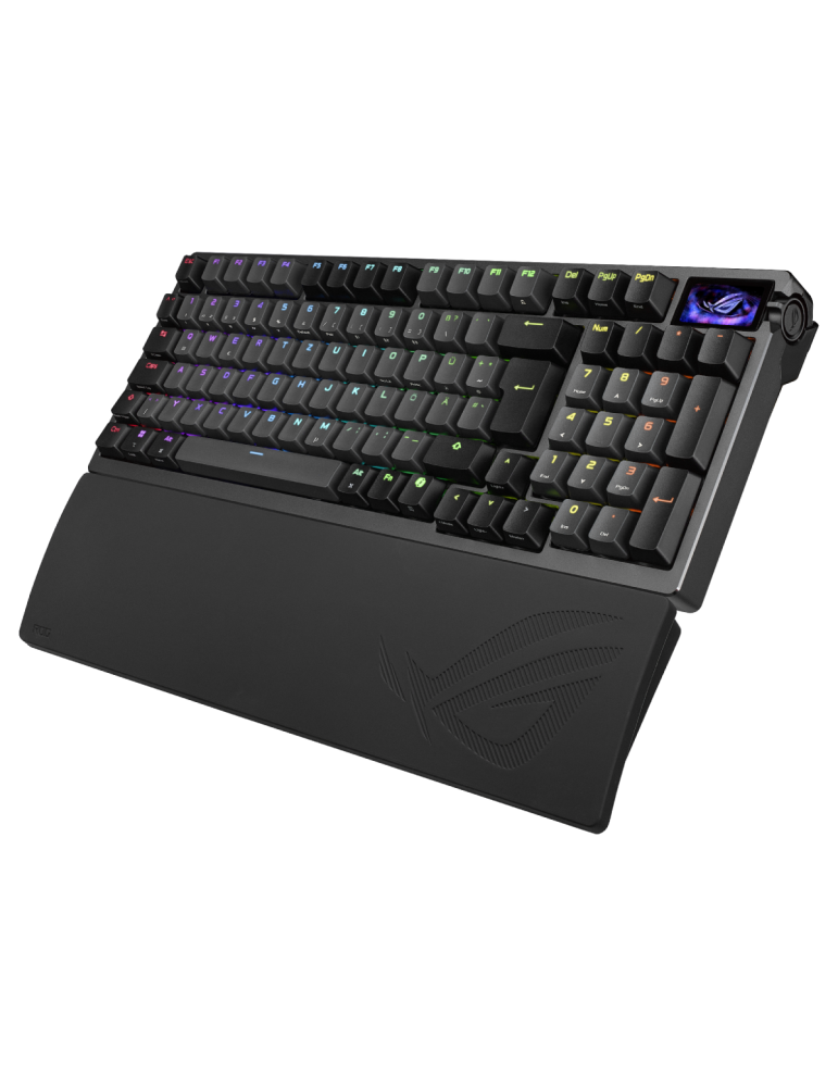 ASUS ROG Azoth 96 HE kabellose Gaming Tastatur mit magnetischen Switches und 8K-Polling-Rate