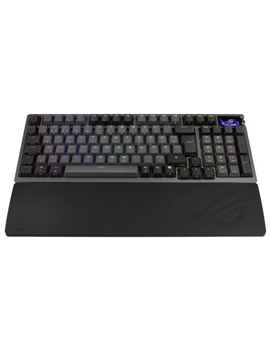 ASUS ROG Azoth 96 HE kabellose Gaming Tastatur mit magnetischen Switches und 8K-Polling-Rate