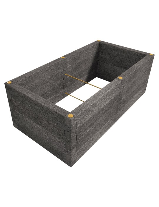 R-Form Hochbeet – Platzsparend & ergonomisch für kreative Gartenideen | Shopvola.de