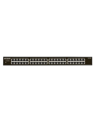 NETGEAR GS348 48-Port Unmanaged Switch [48x Gigabit Ethernet]