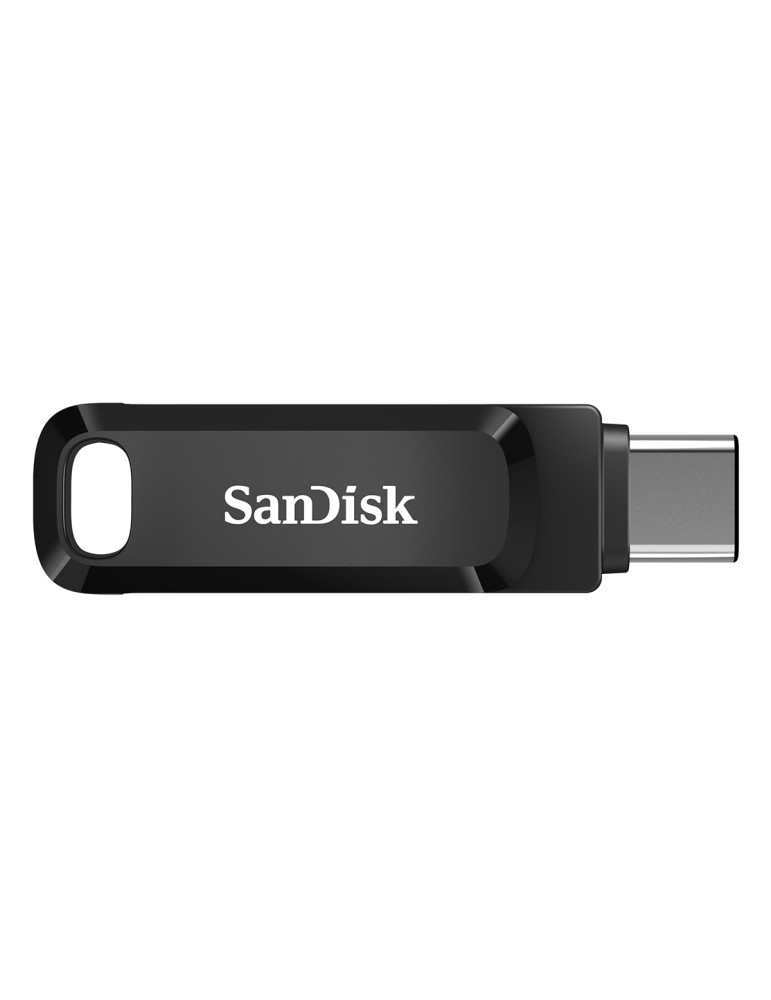 SanDisk Ultra Dual Go Typ-A/Typ-C 256GB USB-Stick Swivel, bis zu 150 MB/s, USB 3.2 Gen 1x1 (5 Gbit/s)