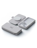 Xtorm Faltbares kabelloses Reise Ladegeräte 3 in 1, USB-C, für Apple Watch, Air Pods und Smartphone