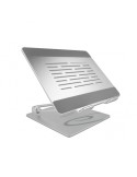 Delock Tablet und Notebook Standhalterung verstellbar Aluminium