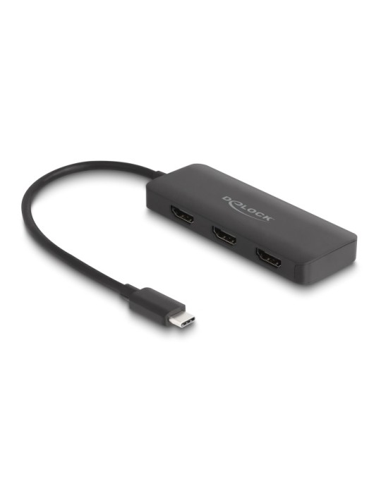 Delock USB Type-C™ Splitter (DP Alt Mode) zu 3 xHDMI MST 4K 60Hz